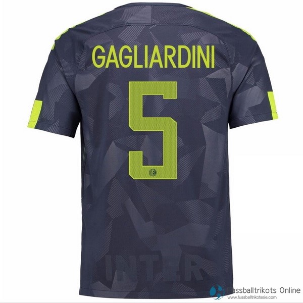 Inter Milan Trikot Ausweich Gagliardini 2017-18 Fussballtrikots Günstig